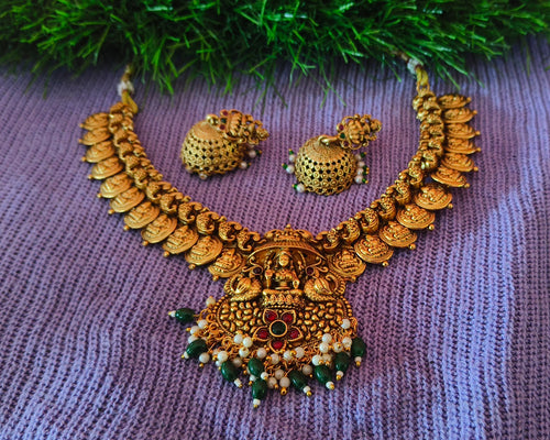 Lakshmi Design Necklace & Earring